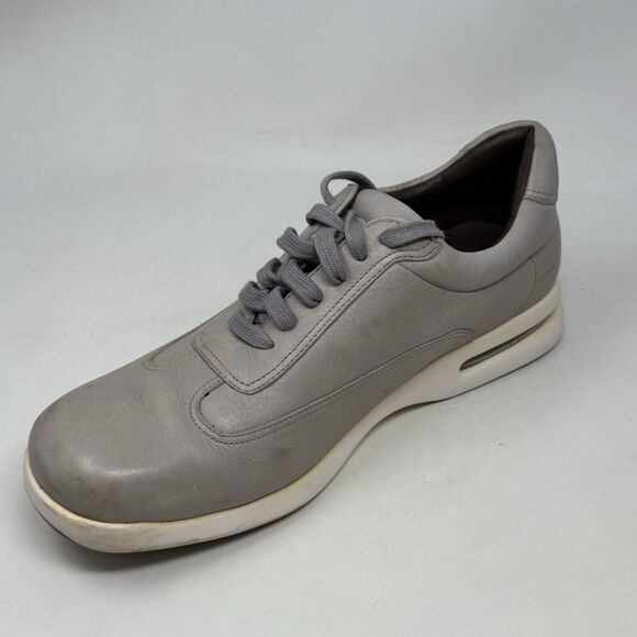 Cole Haan Air Conner Shoes Mens 11 M Gray Leather Casual Comfort Sneakers - Picture 10 of 16